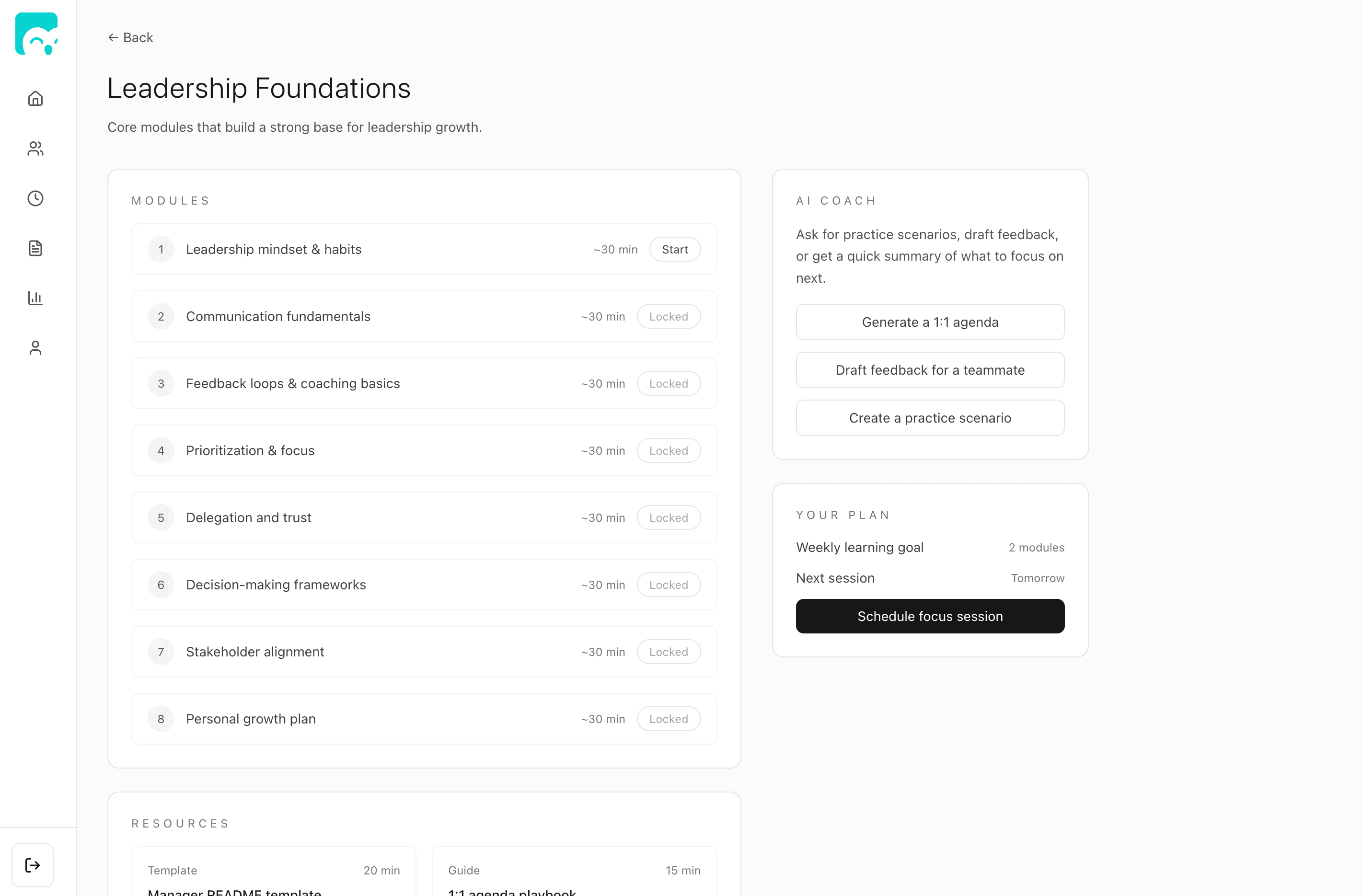 Loopin learning management preview